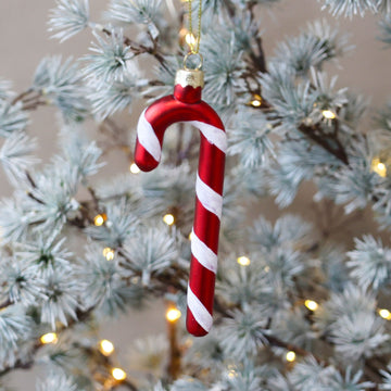 CANDY CANE BAUBLE