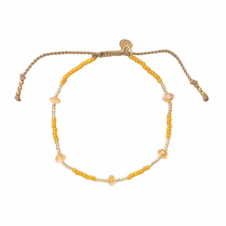 WARRIOR CITRINE BRACELET