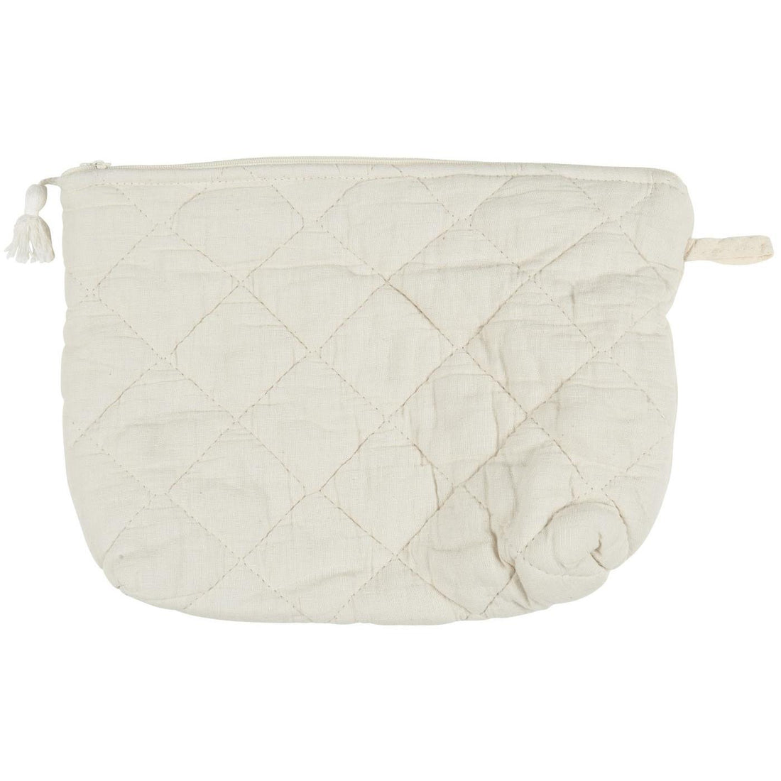 COTTON QUILTED WASHBAG