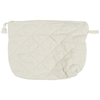COTTON QUILTED WASHBAG