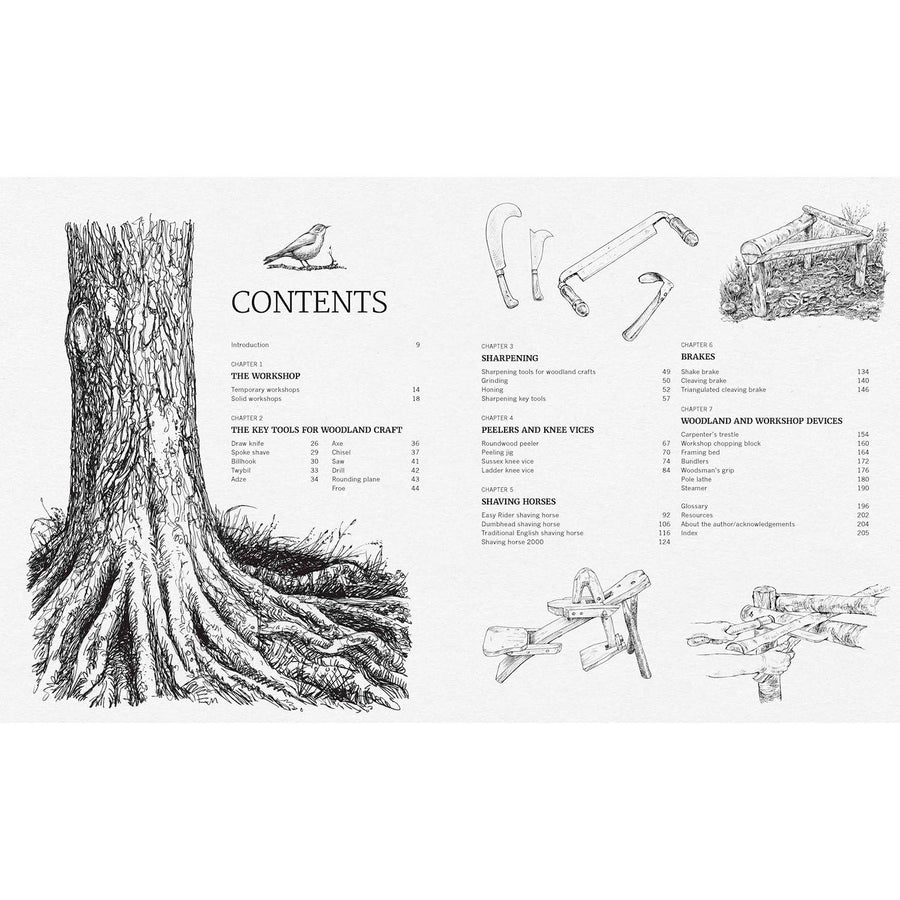 BOOK | WOODLAND WORKSHOP: TOOLS AND DEVICES FOR WOODLAND CRAFT