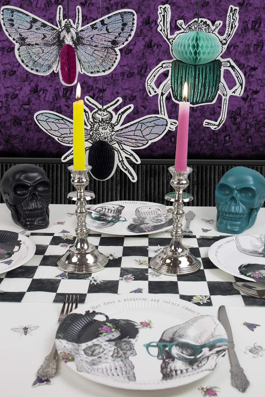 SET OF 3 HONEYCOMB BUG DECORATIONS