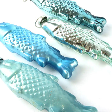 GLASS FISH BAUBLE