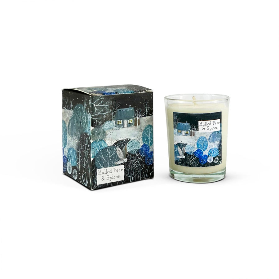 WINTER VOTIVE CANDLE | MULLED PEAR