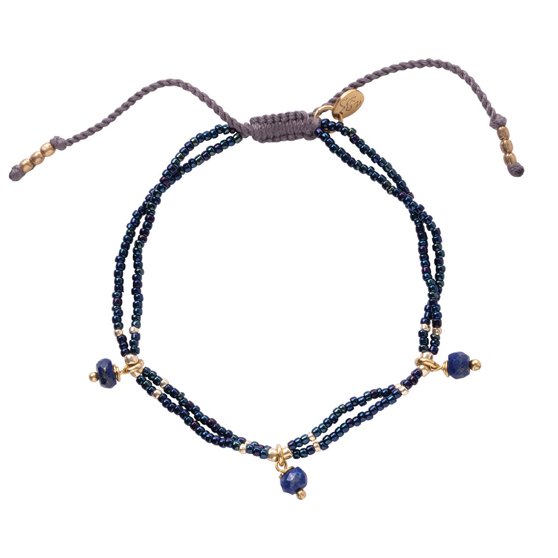 HONOR LAPIS LAZULI GOLD BRACELET