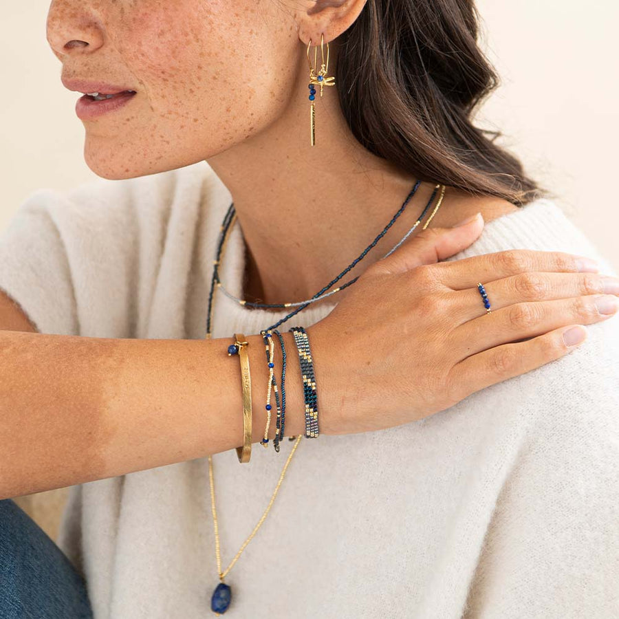 WELCOME LAPIS LAZULI BRACELET