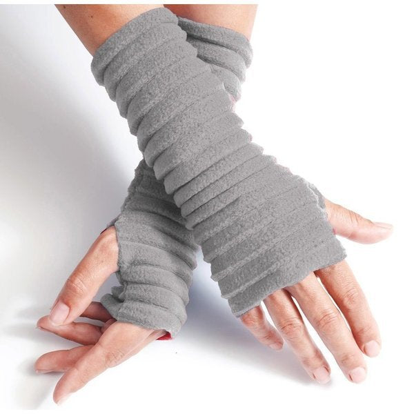 PLEATED 'WRISTEES' WRISTWARMERS