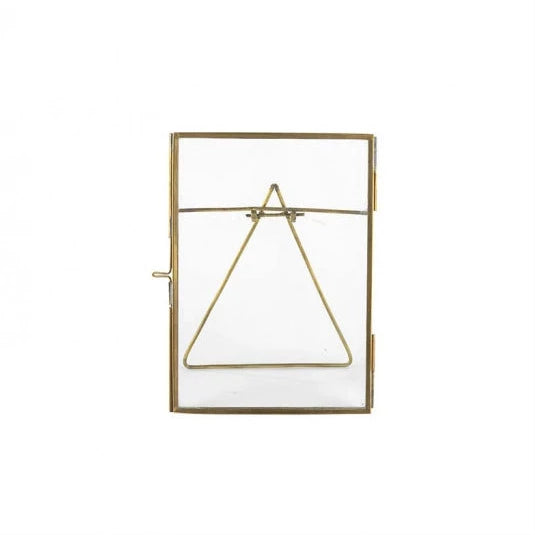 DANTA STANDING ANTIQUE BRASS FRAME | 3 SIZES