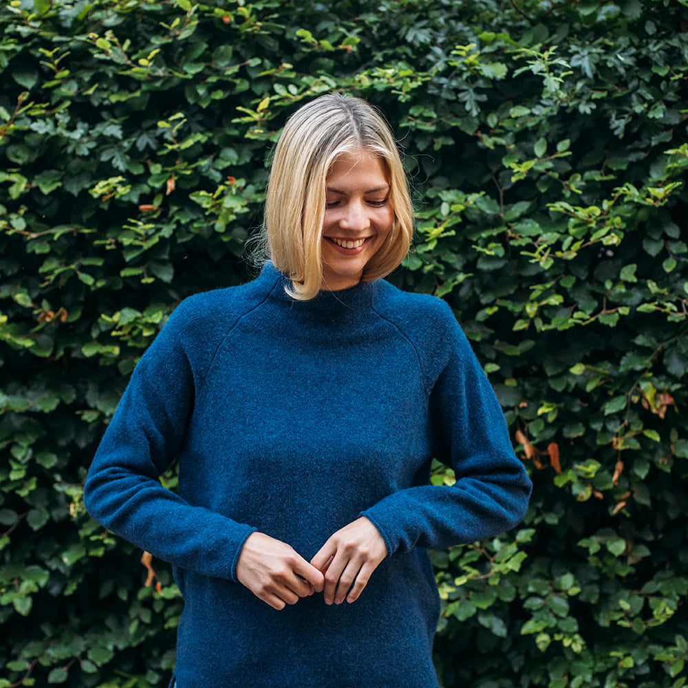 CORRY LAMBSWOOL RAGLAN PULLOVER