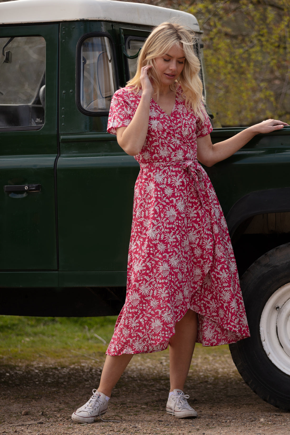 COTTON WRAP DRESS | 3 COLOURWAYS