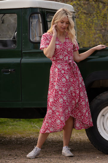 COTTON WRAP DRESS | 3 COLOURWAYS