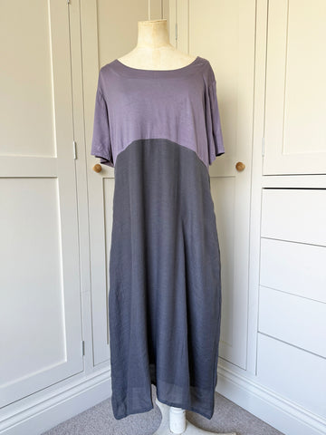 BAMBOO & COTTON DAISY DRESS | SLATE