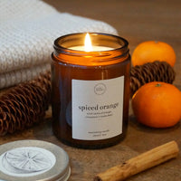 WICK + WONDER SPICED ORANGE CANDLE