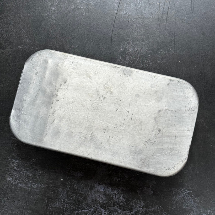 VINTAGE GRUNDY ALUMINIUM DINNER TRAY | SMALL SHALLOW