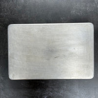 VINTAGE 1949 GRUNDY ALUMINIUM DINNER TRAY | LARGE WITH 2 HANDLES | A