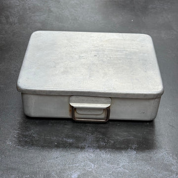 VINTAGE 1953 GRUNDY ALUMINIUM DINNER TRAY | SMALL WITH ONE HANDLE