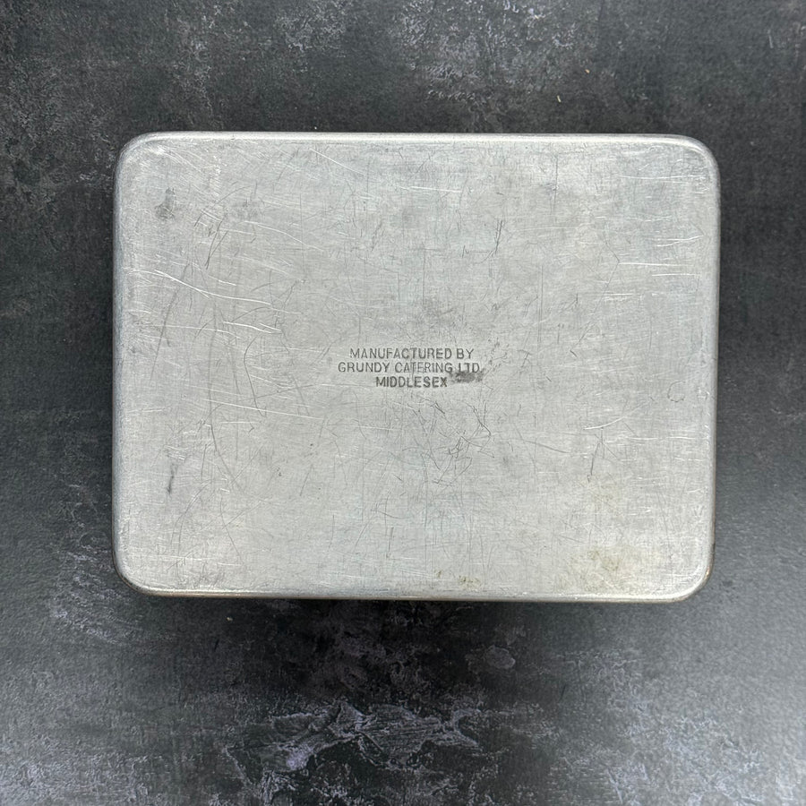 VINTAGE GRUNDY ALUMINIUM DINNER TRAY | SMALL WITH ONE HANDLE