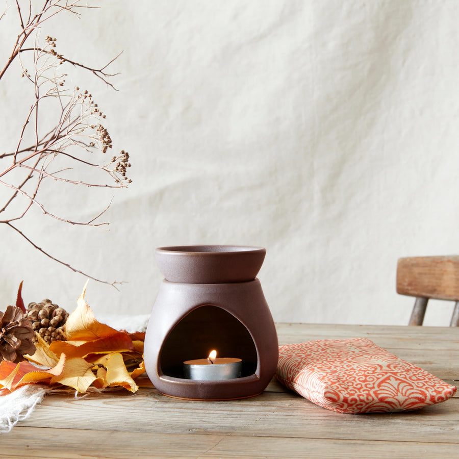 SUNU STONEWARE OIL WAX MELT BURNER