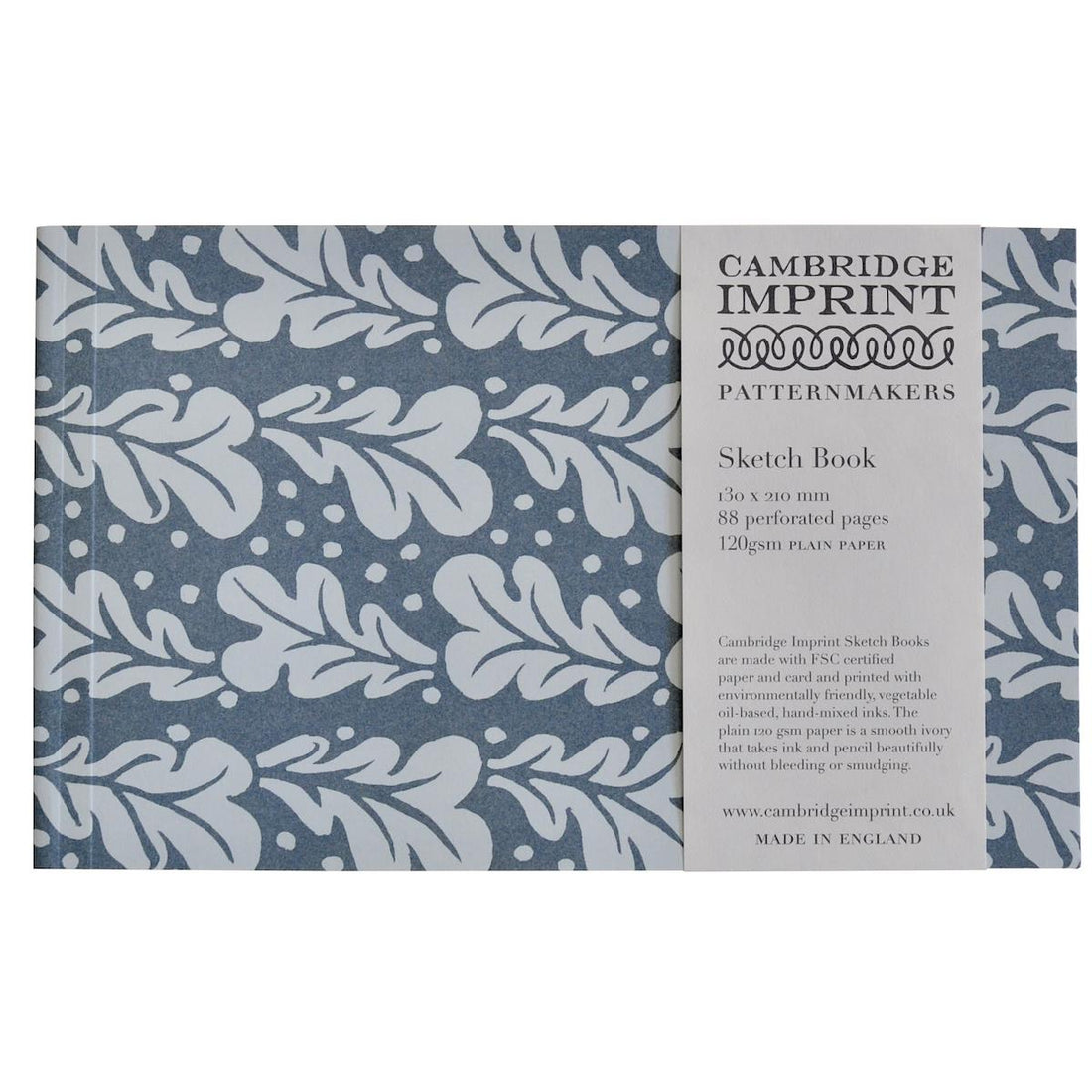 CAMBRIDGE IMPRINT SOFTBACK SKETCH BOOK | QUERCUS DUCK EGG