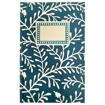 CAMBRIDGE IMPRINT HARDBACK NOTEBOOK | SPRIG MARINE BLUE