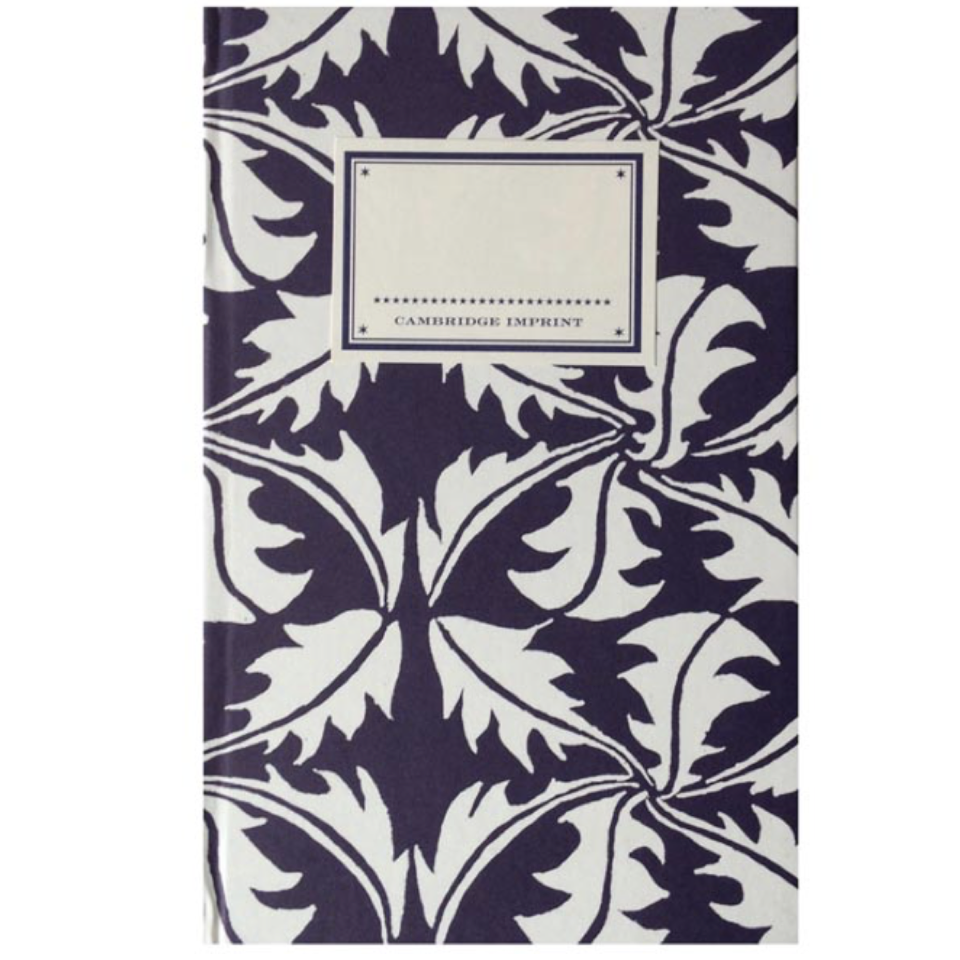 CAMBRIDGE IMPRINT HARDBACK NOTEBOOK | DANDELION NAVY