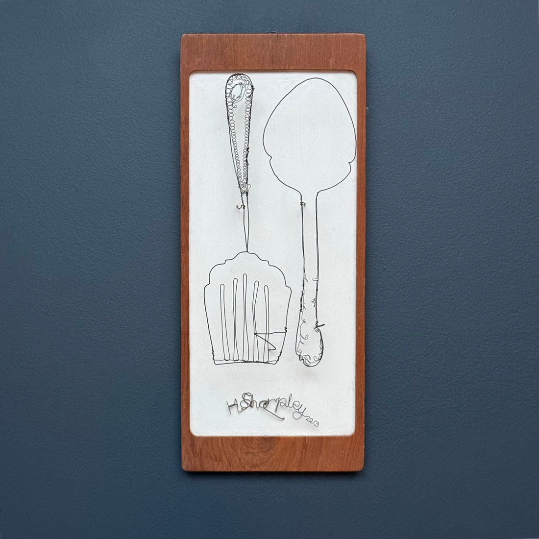 HELAINA SHARPLEY WIRE ARTWORK | SERVERS 2013