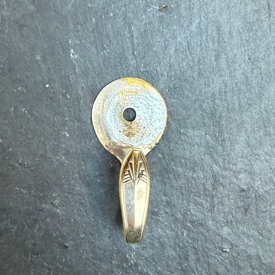 SILVER PLATED CUTLERY HOOK | TINY SPOON