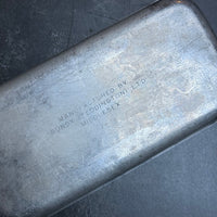 VINTAGE GRUNDY ALUMINIUM LOAF TIN WITH LID