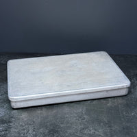VINTAGE GRUNDY ALUMINIUM DINNER TRAY | SHALLOW LARGE