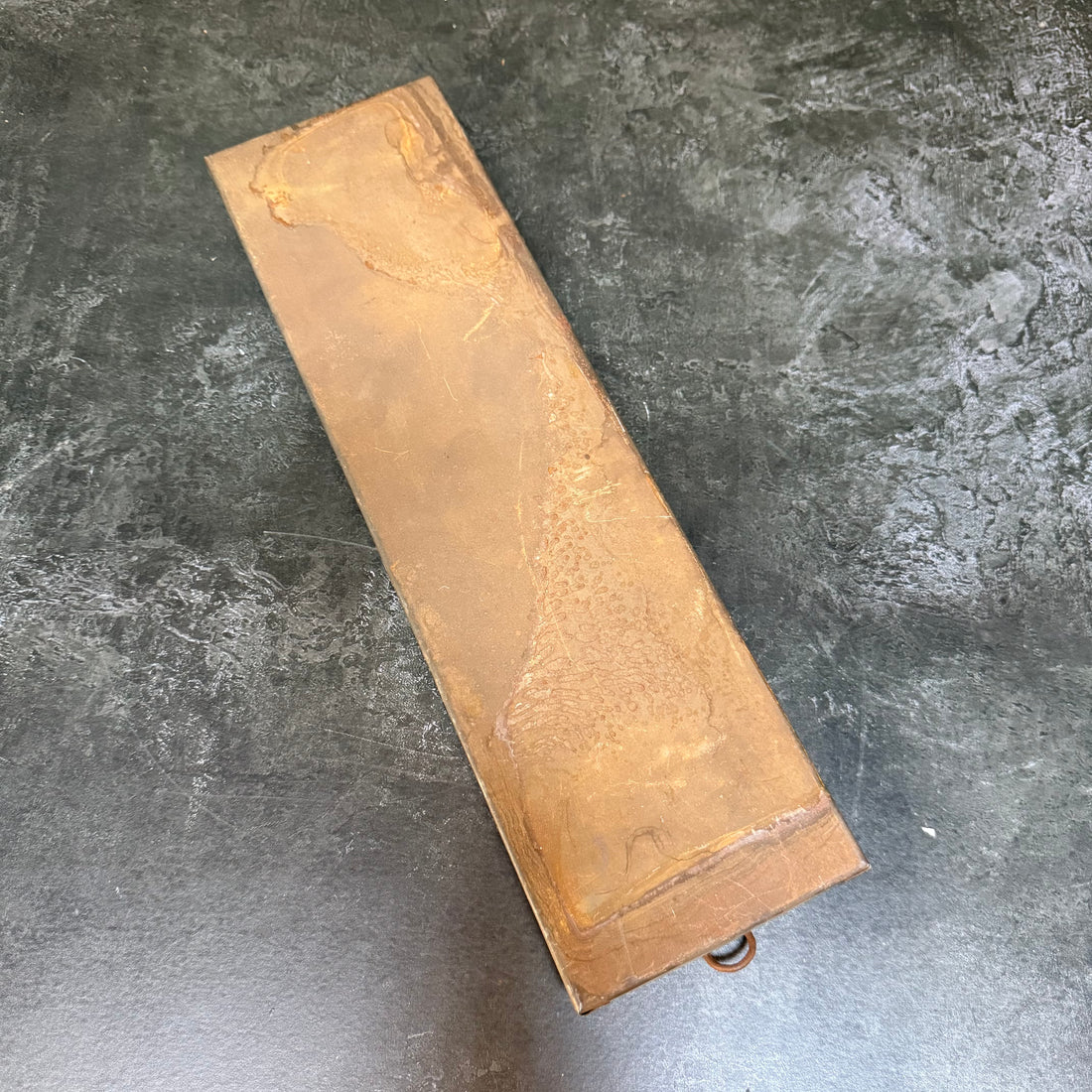 VINTAGE LONG METAL BOX