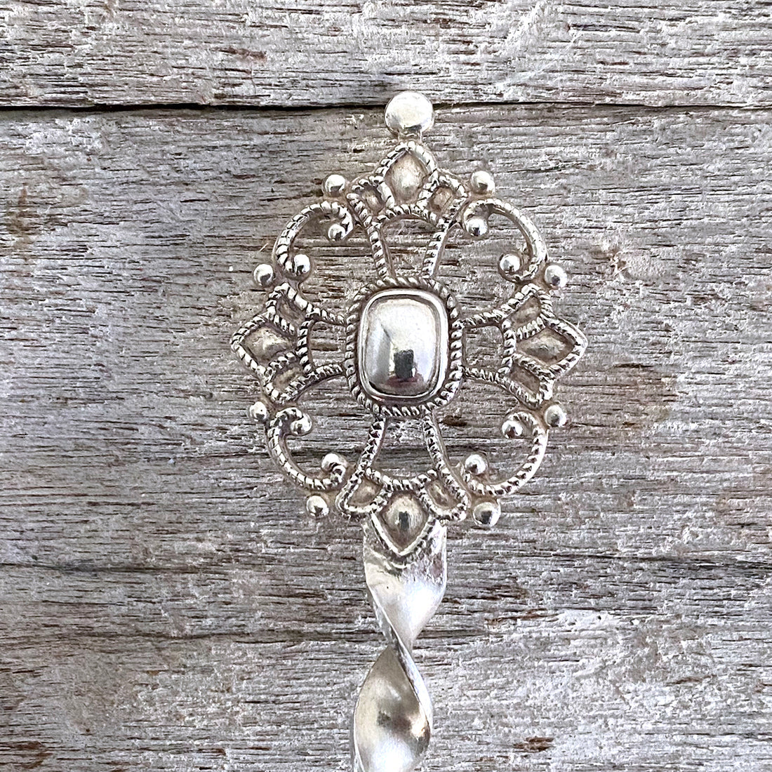 VINTAGE SILVER NORWAY KINGS CROSS OSLO SPOON