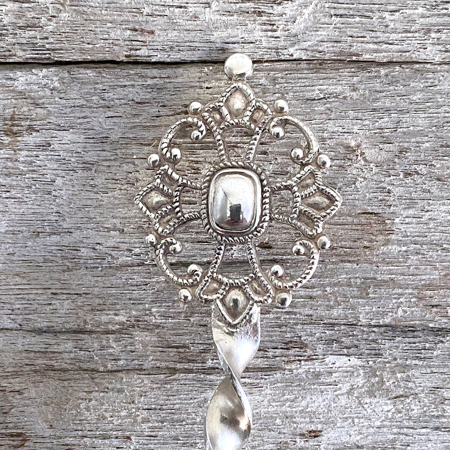 VINTAGE SILVER NORWAY KINGS CROSS OSLO SPOON