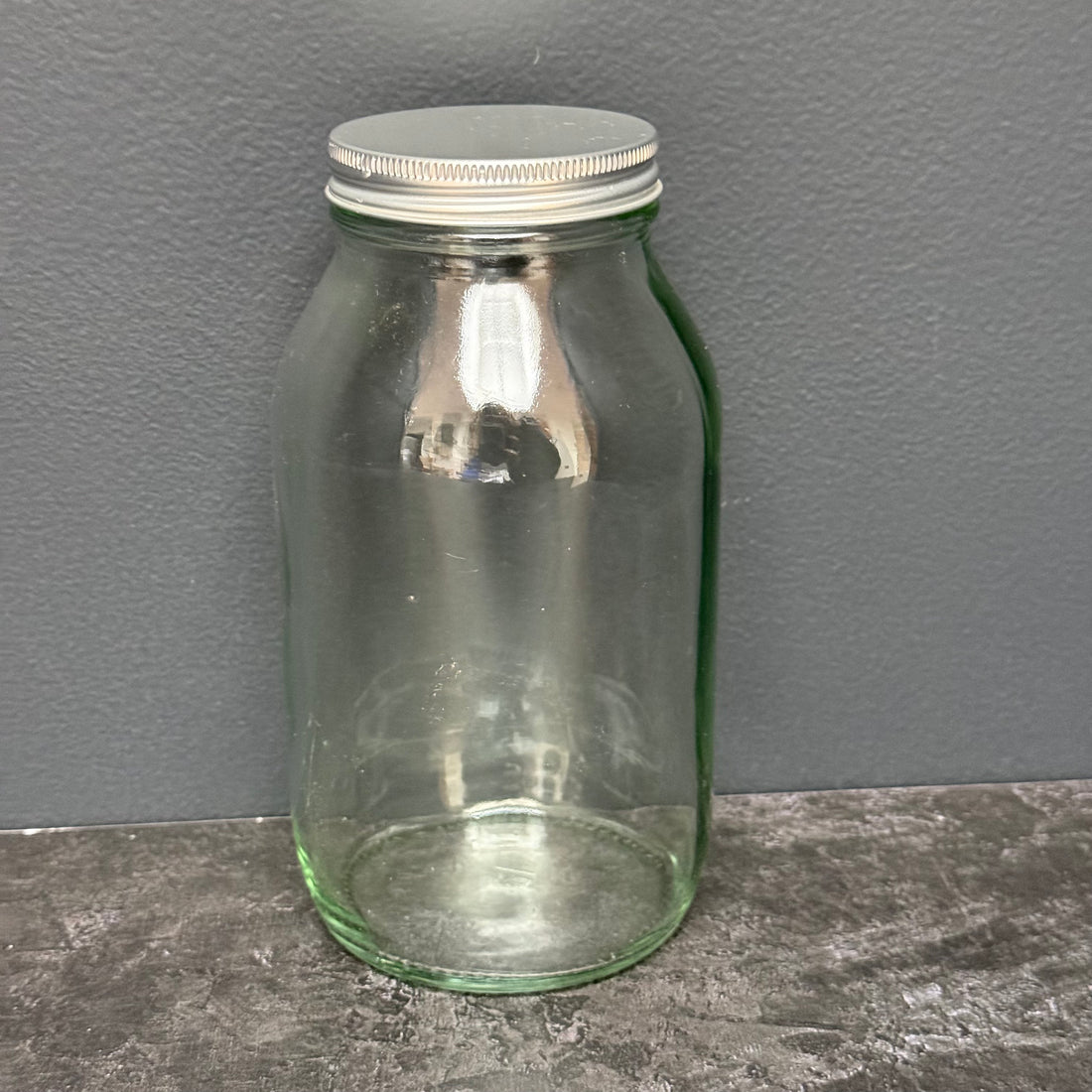 GLASS JAR WITH LID FOR CRAFT PROJECTS 600G 500ML