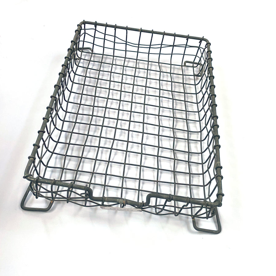HOUSE DOCTOR ZINC WIRE LETTER TRAY