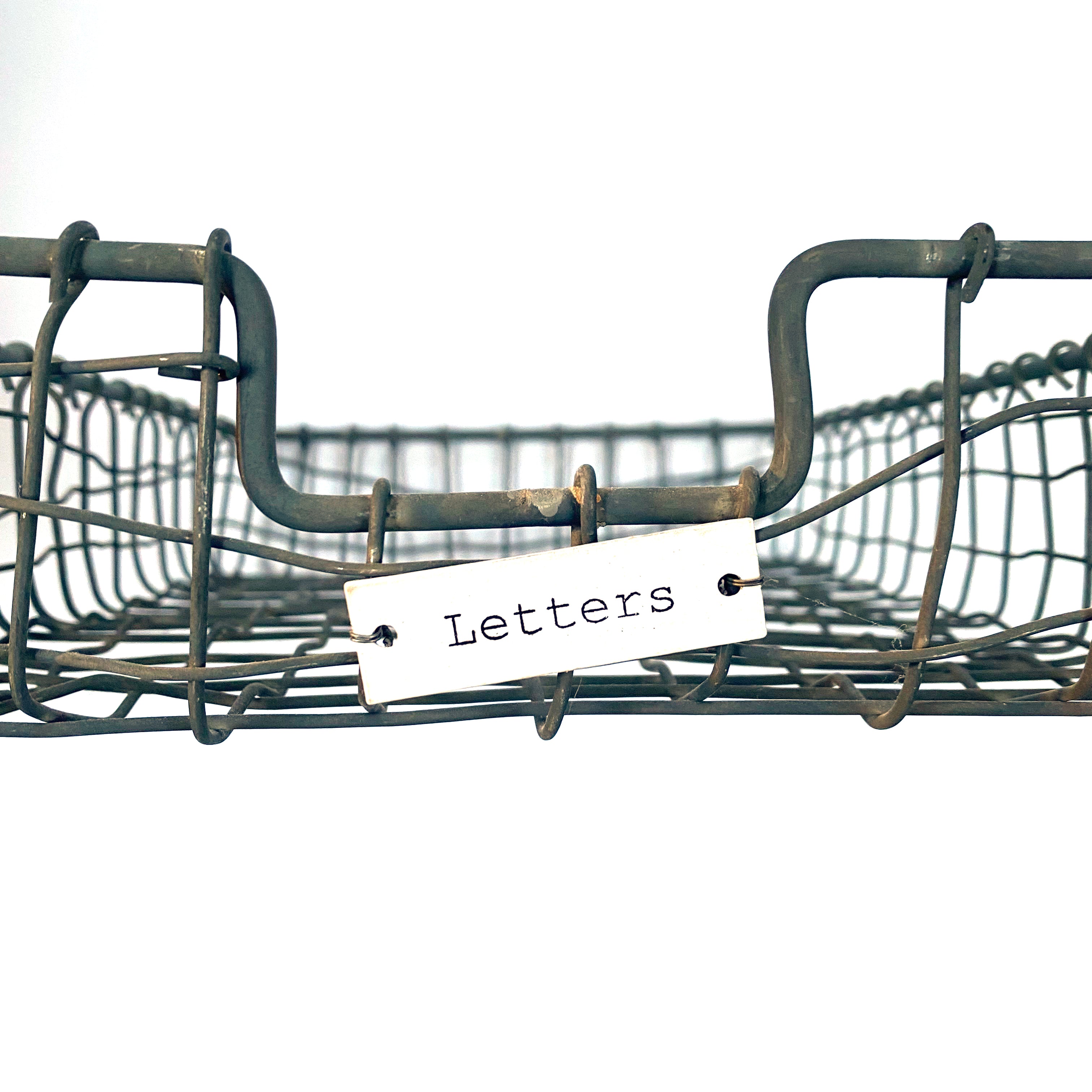 HOUSE DOCTOR ZINC WIRE LETTER TRAY – Stuff & Co