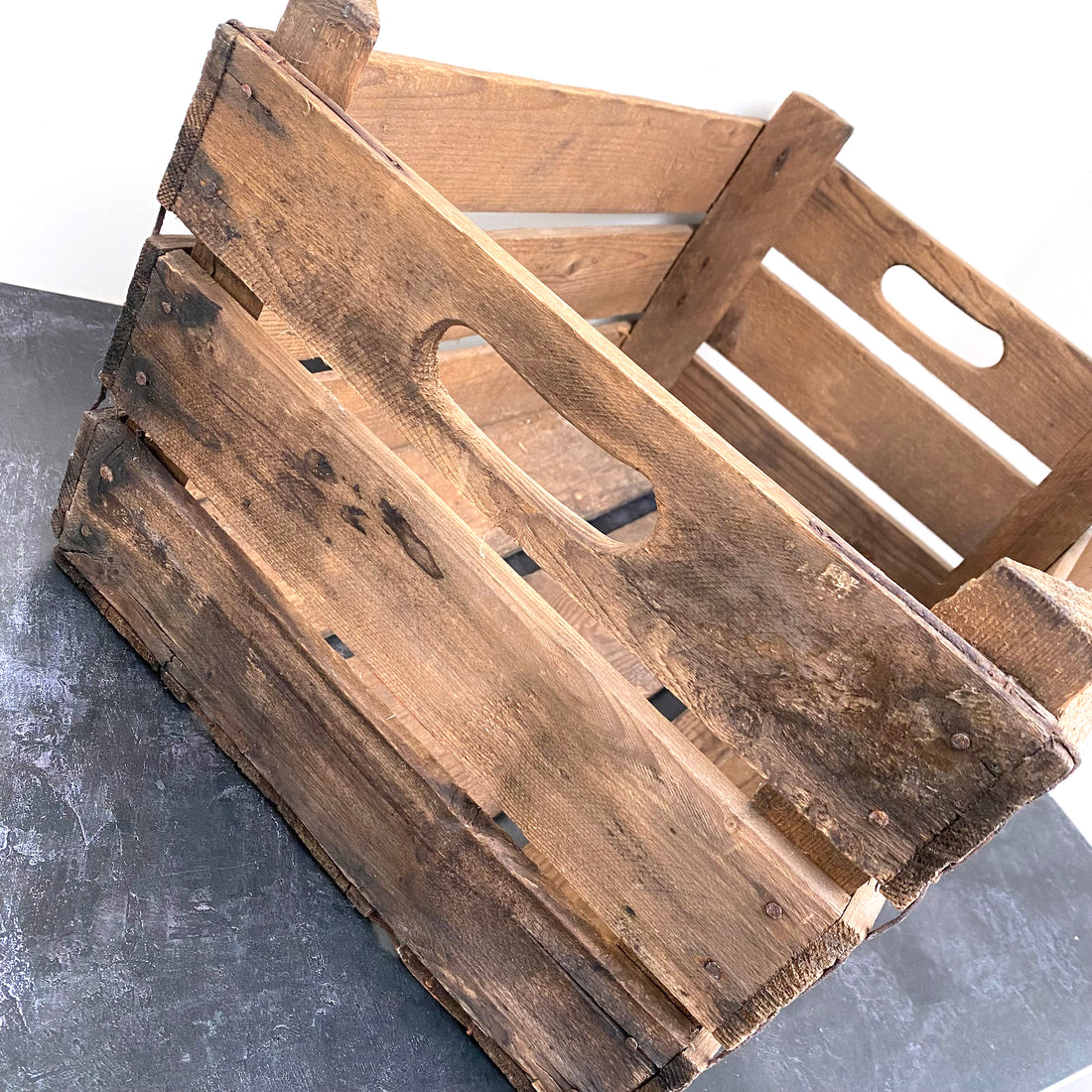 VINTAGE C. F. TOWSON & SON WOODEN CRATE