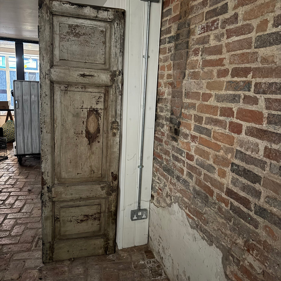 ANTIQUE INDIAN DOOR SHELVING UNIT