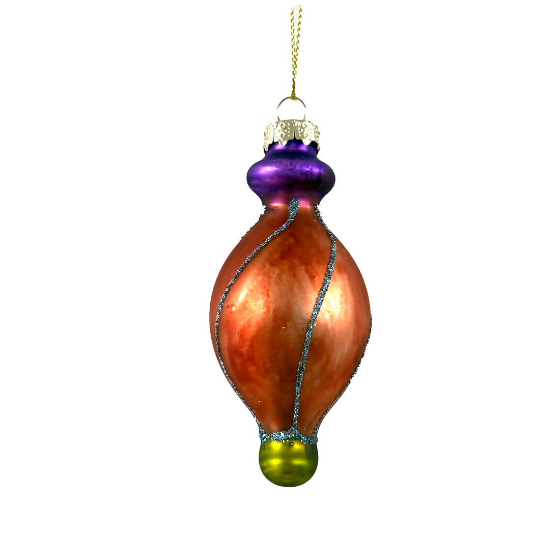 SMALL GLASS PETERSBURG BAUBLE | 6 DESIGNS