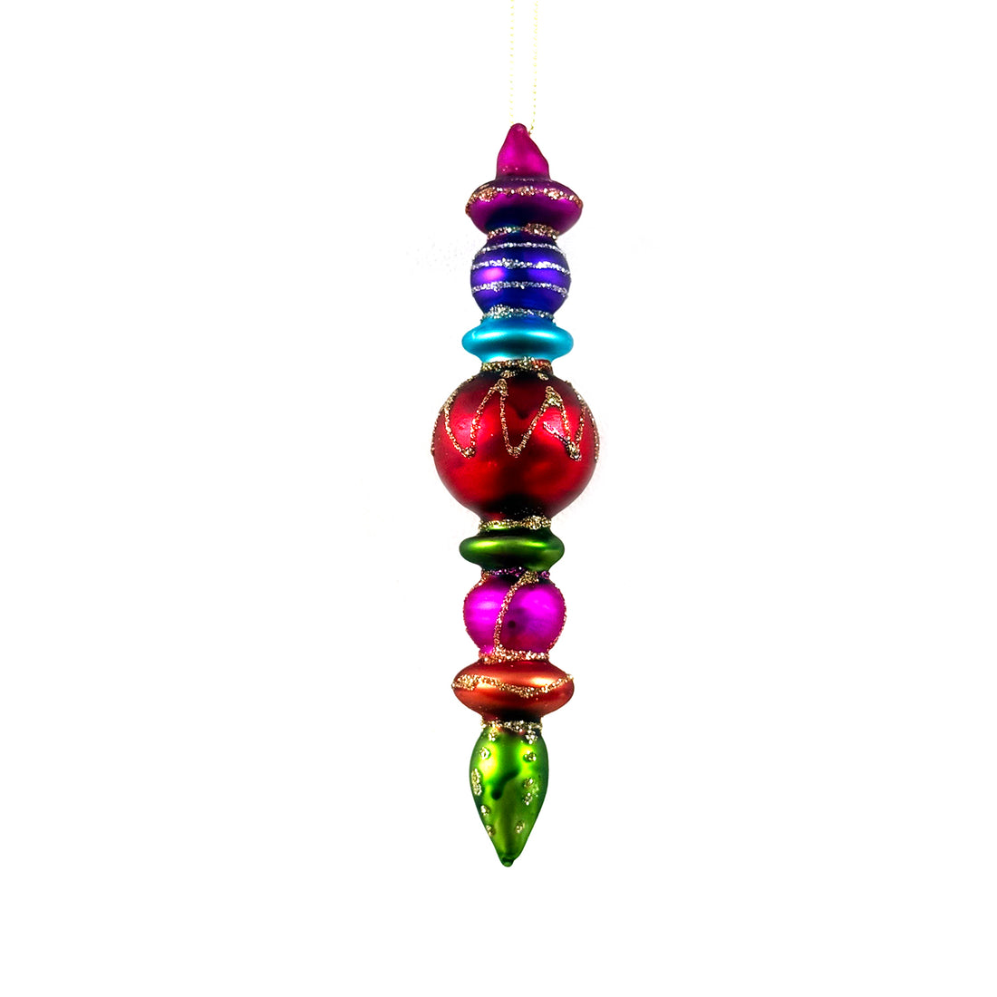 LARGE GLASS PETERSBURG BAUBLE | 6 DESIGNS