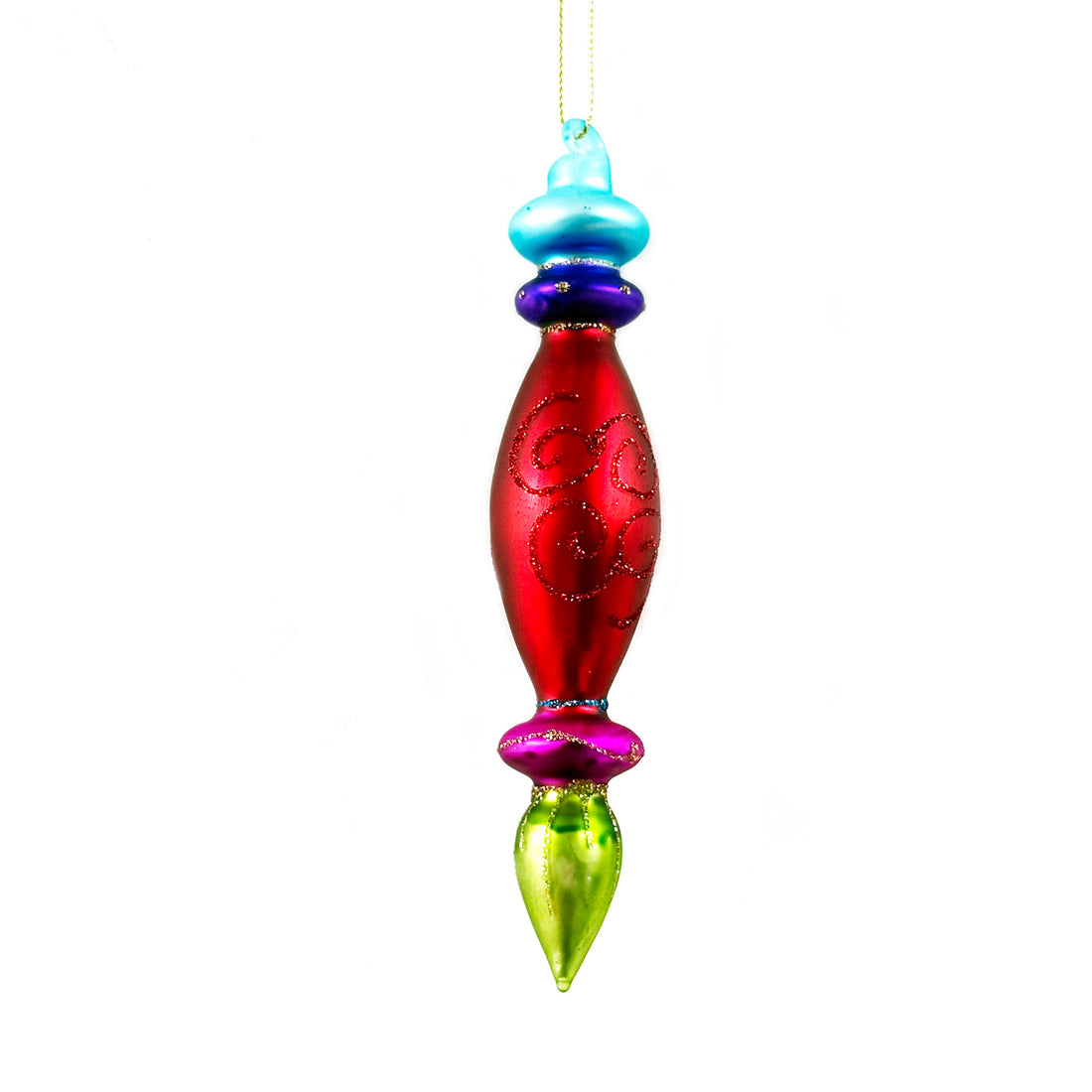 LARGE GLASS PETERSBURG BAUBLE | 6 DESIGNS
