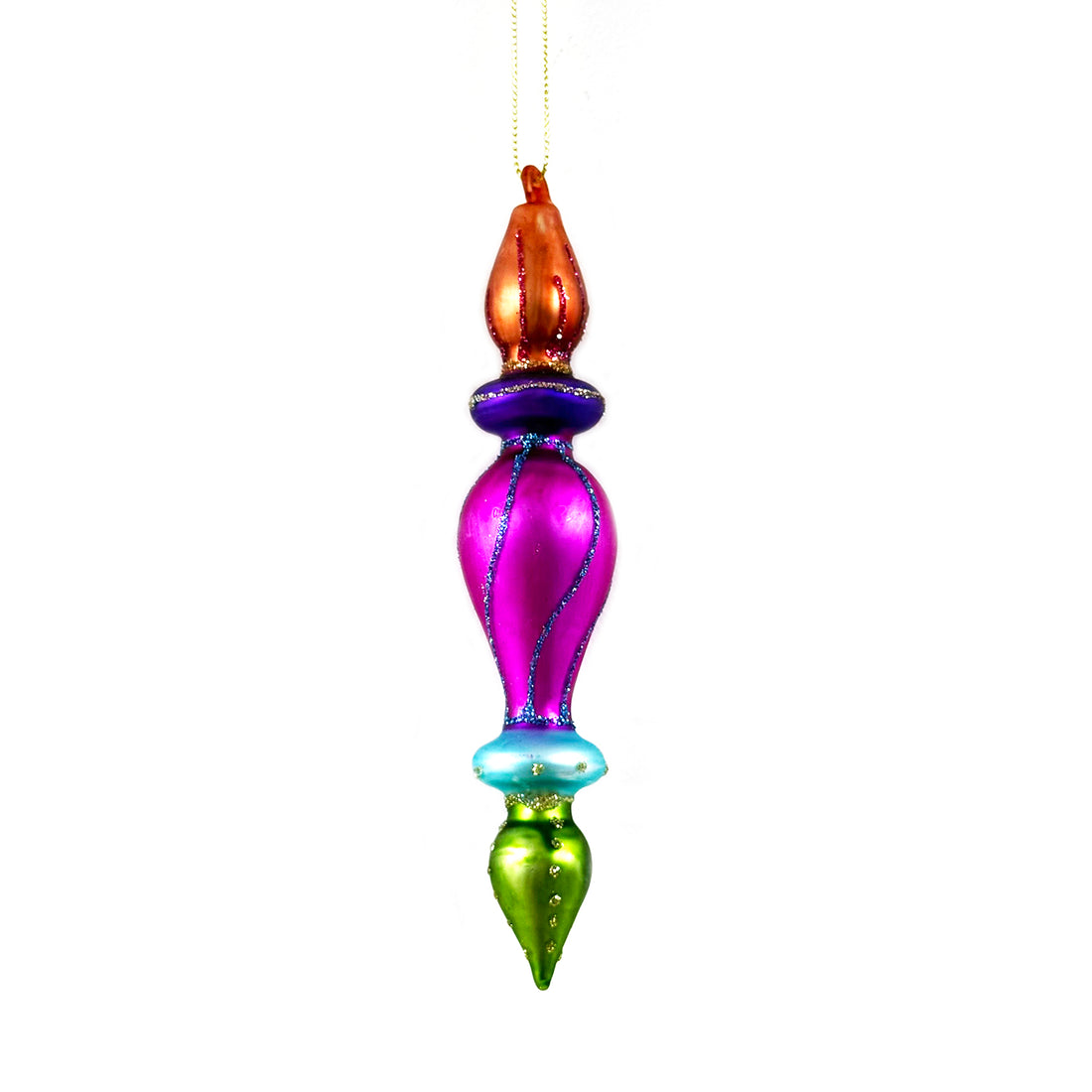 LARGE GLASS PETERSBURG BAUBLE | 6 DESIGNS
