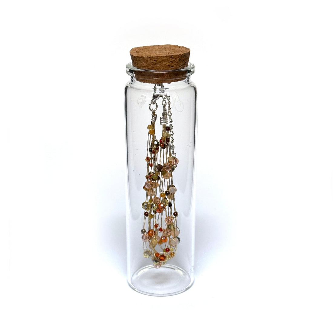 SILK & STONES BRACELET | CARNELIAN & CRYSTALS