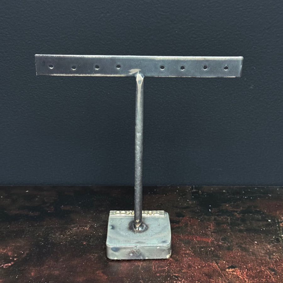 INDUSTRIAL METAL EARRING JEWELLERY DISPLAY STAND | 8 HOLES