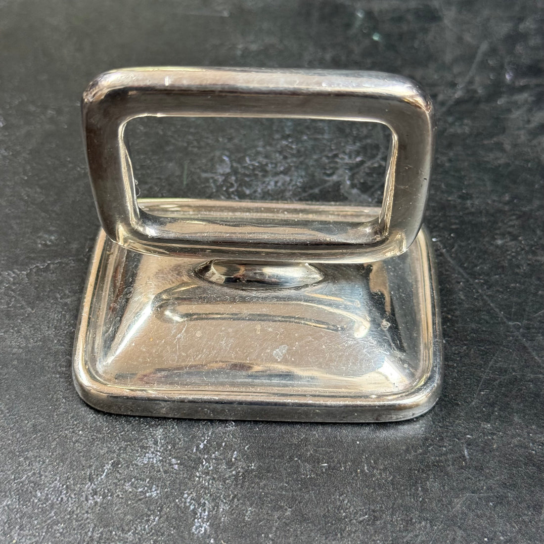 DECORATIVE SILVER FOOD CLOCHE HANDLES