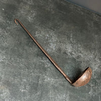 VINTAGE IRON TEALIGHT SPOON