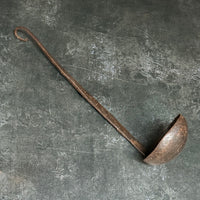 VINTAGE IRON TEALIGHT SPOON