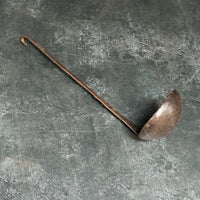 VINTAGE IRON TEALIGHT SPOON