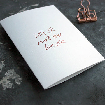 CARD | IT'S OK NOT TO BE OK