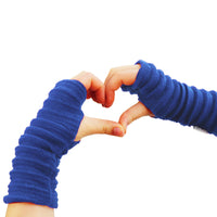 JUNIOR PLEATED 'WRISTEES' WRISTWARMERS FOR CHILDREN | 7-11 YEARS