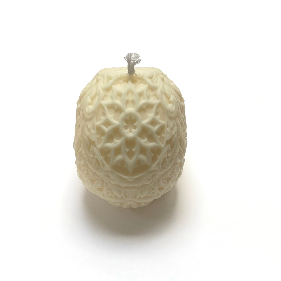 MANDALA SKULL CANDLE